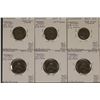Image 10 : 20 ERROR COINS FROM SINGAPORE: 6-ONE CENTN (1993-
