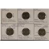 Image 4 : 20 ERROR COINS FROM SINGAPORE: 6-ONE CENTN (1993-