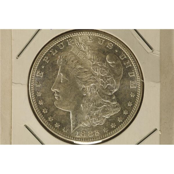 1882-S MORGAN SILVER DOLLAR UNC 2025 REDBOOK PRICE