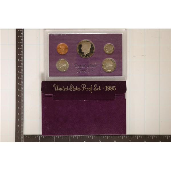 1985 US PROOF SET (WITH BOX)