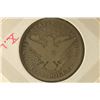 Image 2 : 1900 SILVER BARBER HALF DOLLAR