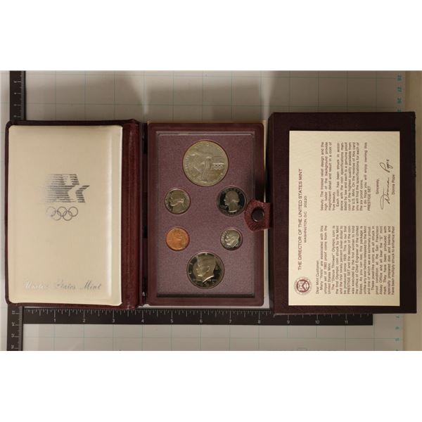 1983 US PRESTIGE PROOF SET & WITH CERTIFICATE