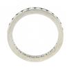 Image 7 : Antique Platinum 1 ctw Single Cut Channel Diamond 2.6mm Eternity Wedding Band Ri