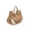 Image 3 : Gucci Brown Leather Charlotte GG Shoulder Bag