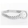 Image 9 : Rolex Ladies Quickset Stainless Steel White Arabic Dial Diamond Bezel Wristwatch