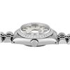 Image 4 : Rolex Ladies Stainless Steel Silver Index Dial Engine Turn Bezel Date Watch With