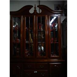 Used Cherry french style china cabniet