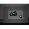 Image 1 : New green apple picture acrylic 3d design