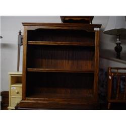 Used oak book case