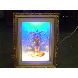 Shadow box lobster picture