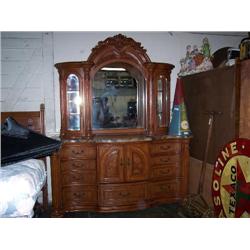 New Dresser and mirror marble like top