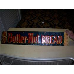 Butter nut bread sign metal 27x6