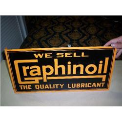 Graphinoil metal sign