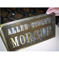 heavy metal morgue sign