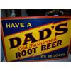 Image 1 : Dad's root beer metal sign 27x19