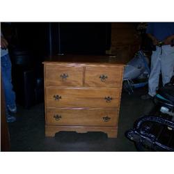 3 drawer maple chest