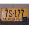 Image 1 : New York empier licence plate 1963