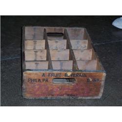 wood beverage box 18x13