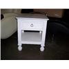 Image 1 : Used white nite stand