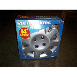 14" wheel cover set