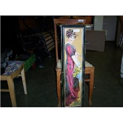 Victorian ladys picture 36x10