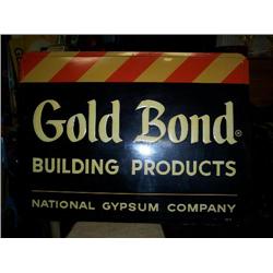Gold bond sign 36x37