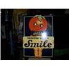 Image 1 : Orange smile sign tin 27x20