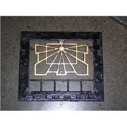 Heater grate heavy metal 14x12