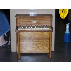 Jay mar toy piano oak finish
