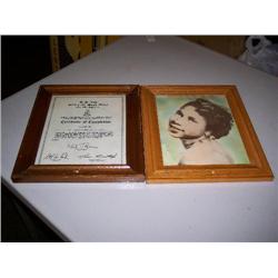 Oak frame picture 13x10