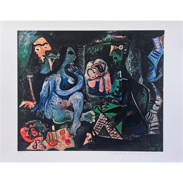 Picasso PICNIC GROUP Estate Signed Limited Edition Giclee