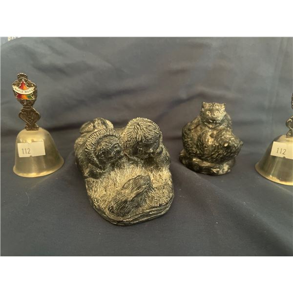Indigenous Carved Soap Stone Figurines & More