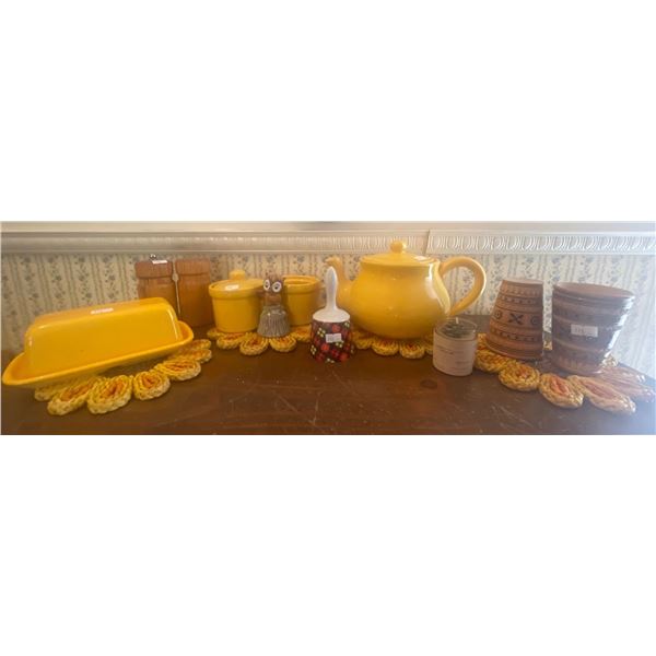 Mellow Yellow Decorative Tea Party Essentials