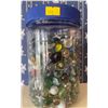 Image 3 : Big Ol Jar of Vintage Marbles & Decorative Bell Collectables