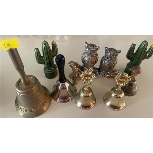 Pewter S+P Hooters Cactus Collectables & More  Decorative Bells