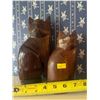 Image 1 : Beautifully Hand Carved Wood Felines