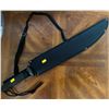 Image 2 : Serrated Machete w/ Sheath 18L