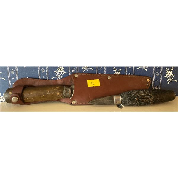 Hunting/ Survival Life w/ Adjustable Belt Sheath