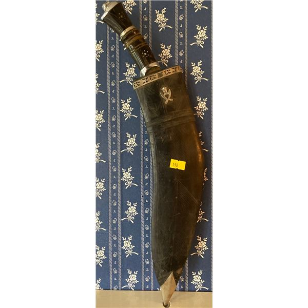 Azazel Curved Torne KNIFE w/ Sheath