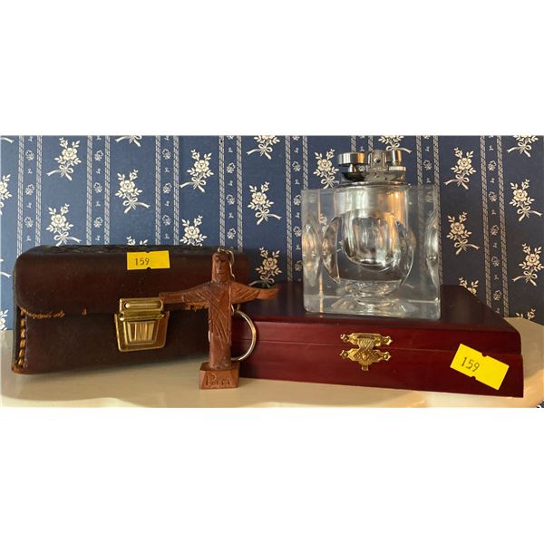Vintage Refillable Lighter w/ Collectable Folding Knife & More