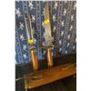 Image 2 : Rare Hand Made Hunting Tools w/ Wooden Sheath