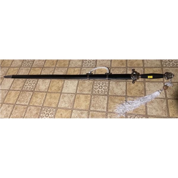 Stunning Asian Sword w/ Ying Yang Symbol & Tassel