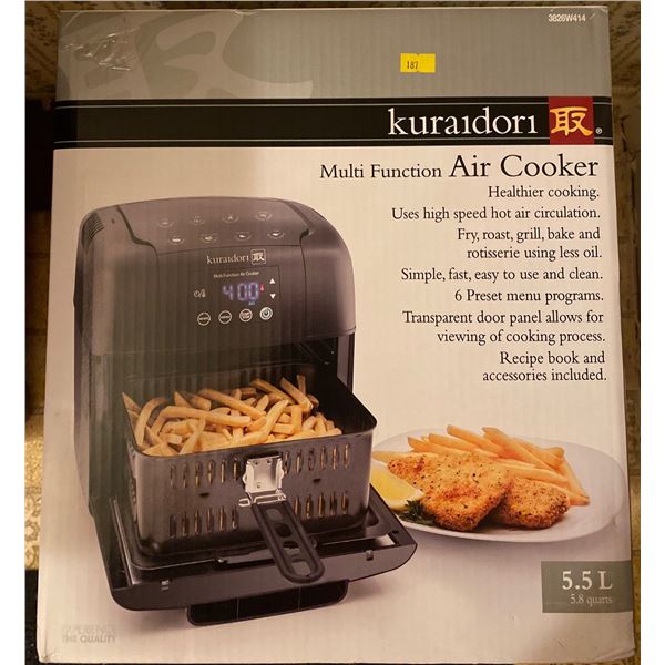 Brand New Kuraidore Multi Function air Fryer