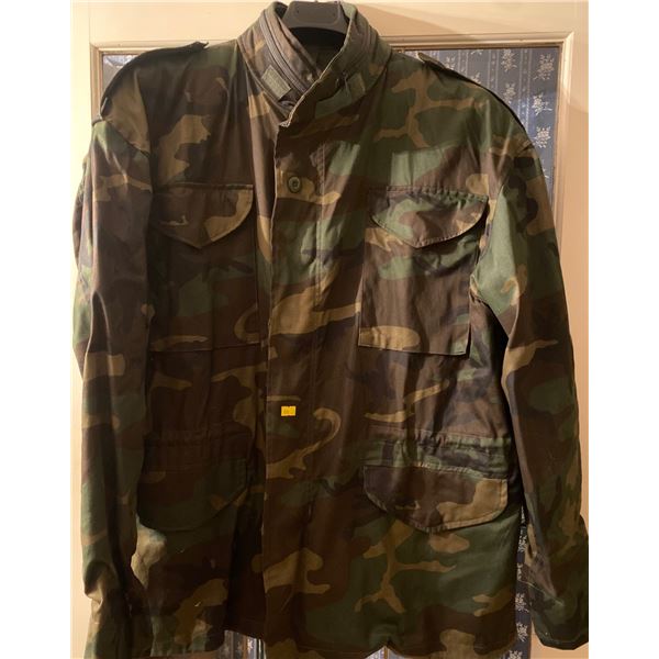 Camouflage Cadet Jacket Men's XL