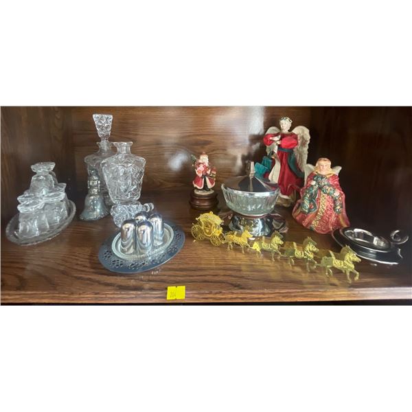 Angels & Cherub Figurines w/ Assorted Decorative Collectables