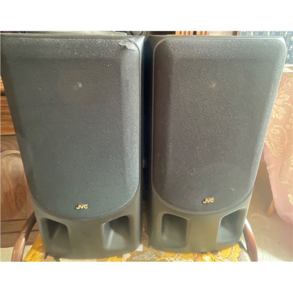 2 JVC AM/FM Receivers w/ CD Changers & Cassette Option