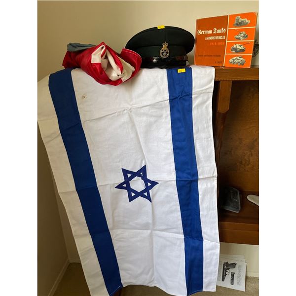 Pride & Militaria Book on Armoured Vehicles Flag & More