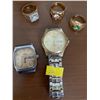 Image 1 : Men's Wrist Watches & Assorted Rings