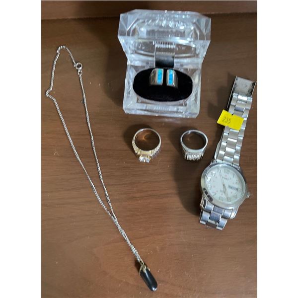 Timex Men's Wrist watch w/ Assorted Rings