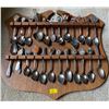 Image 3 : Plentiful Collectable Spoon Assortment w/ Display Plaques
